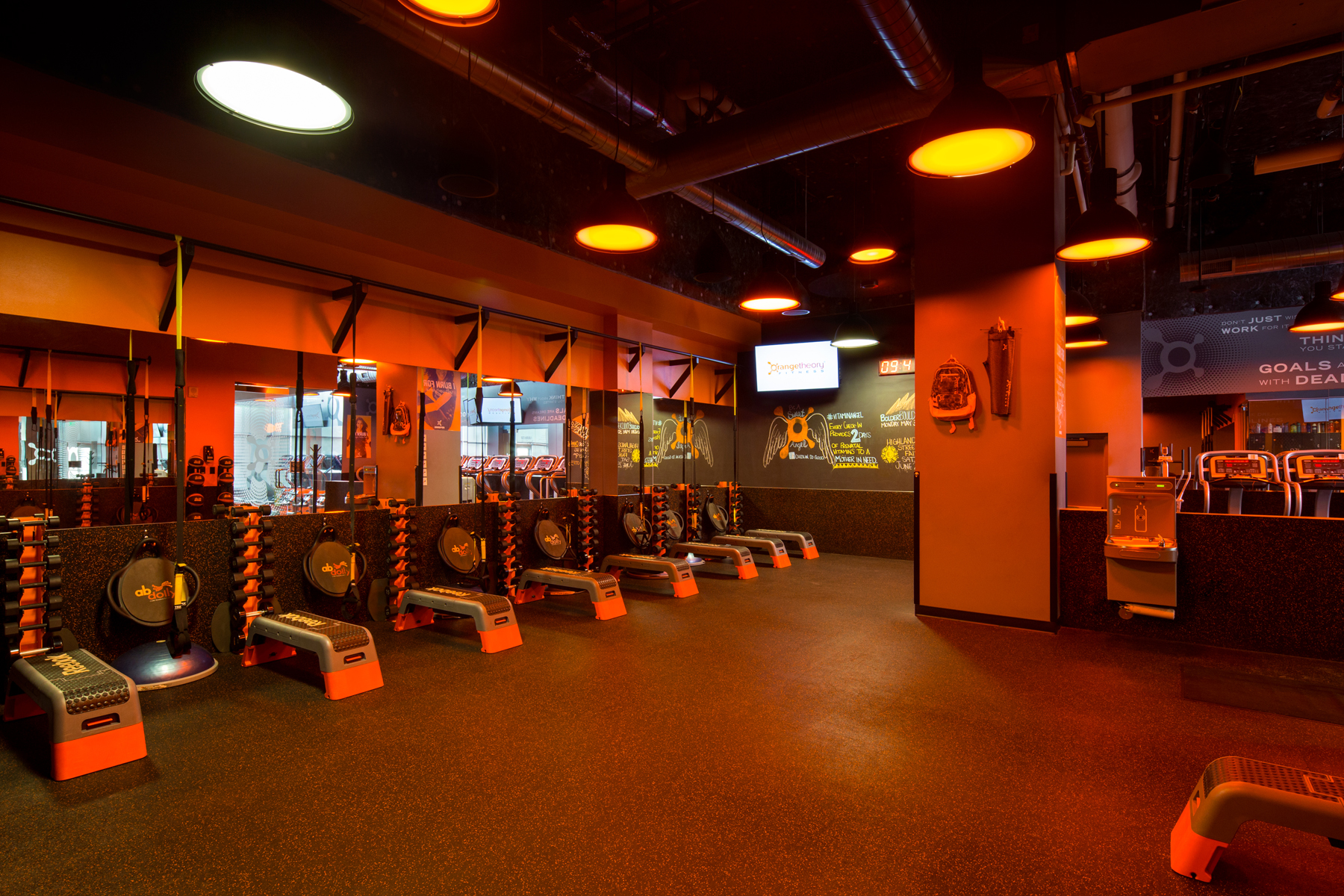 Fitness Center Buildout, Denver Colorado- Jordy Construction Orange Theory 4