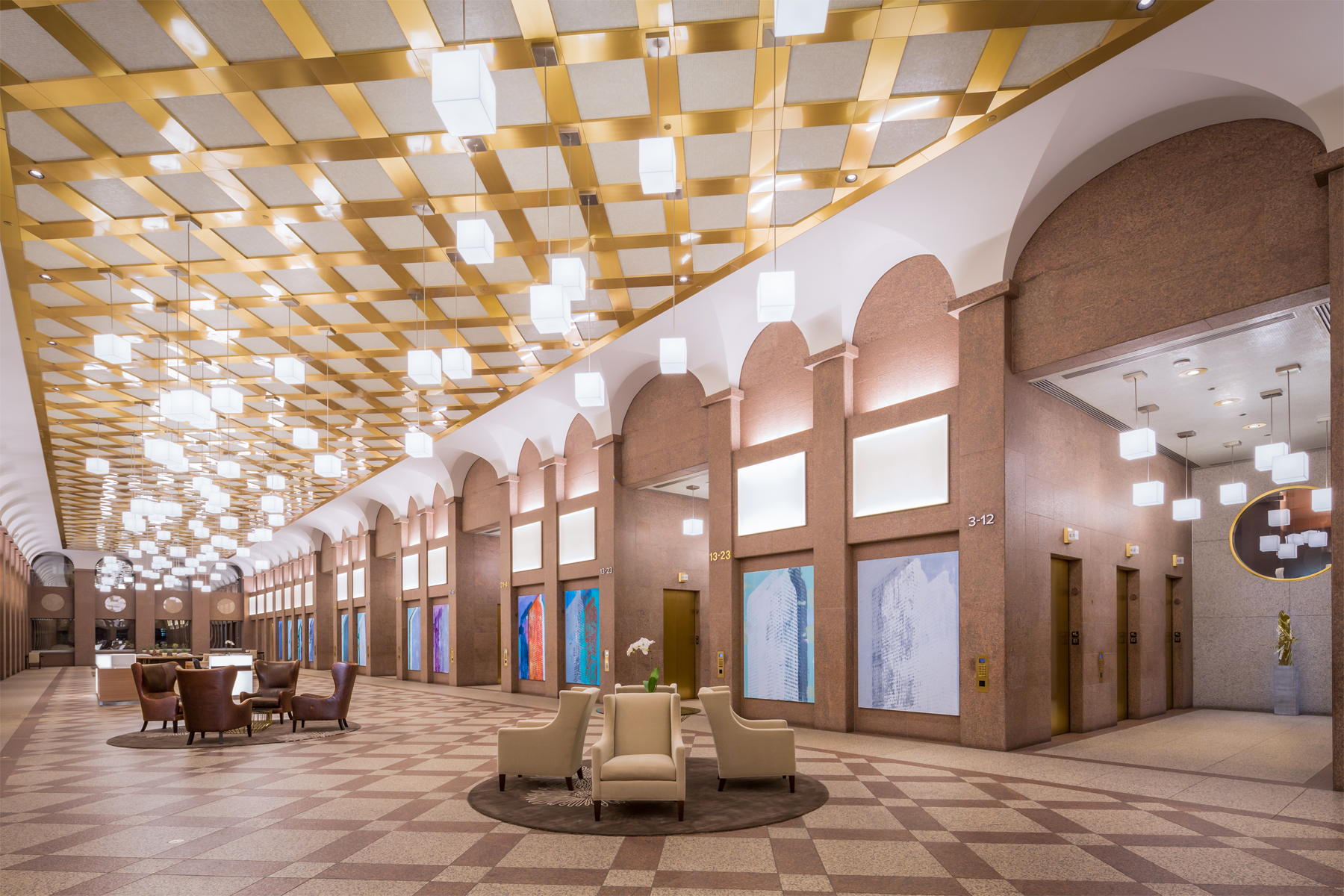 Lobby Renovations, Denver Colorado